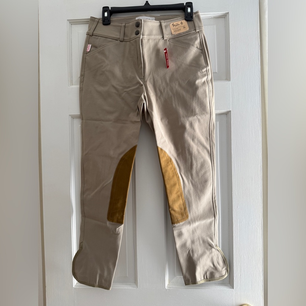 NWT The Tailored Sportsman Trophy Hunter Breeches. Tan 30R